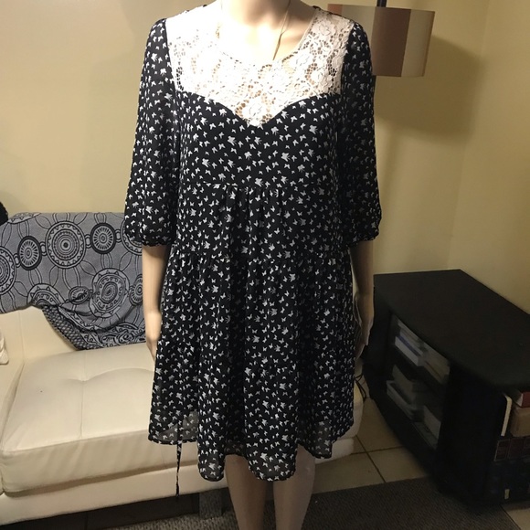 lipsy butterfly dress